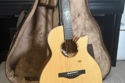 楚门1955TFL海豚物语 99新店内展示吉他 二手尖缺角全单